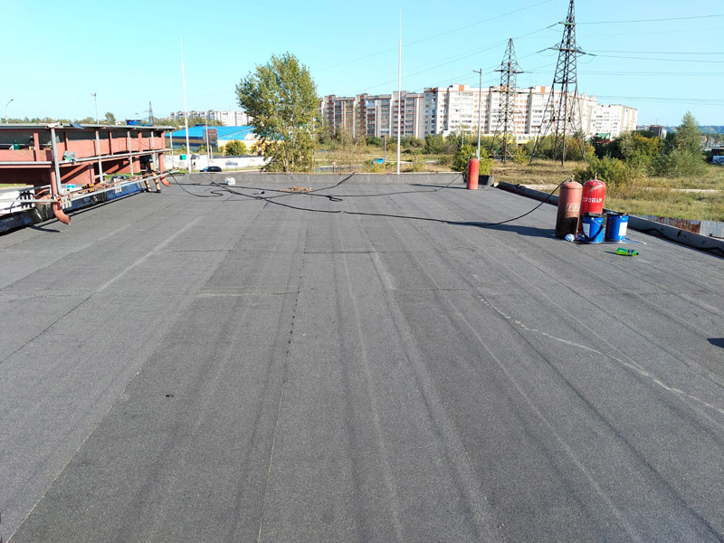 Капитальный ремонт кровли АЗС ЛУКОЙЛ